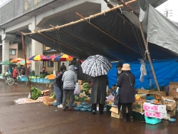出店の様子