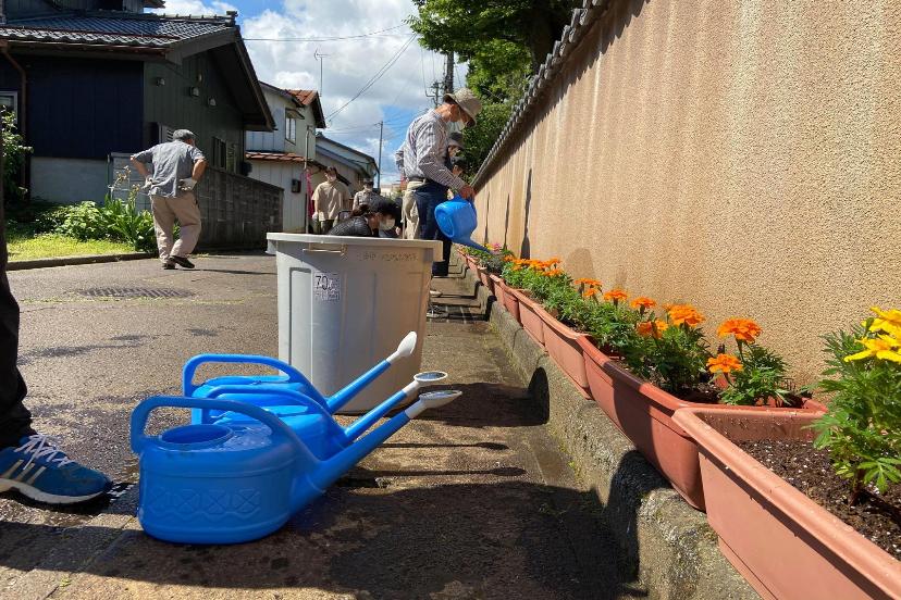 花植え作業の様子9