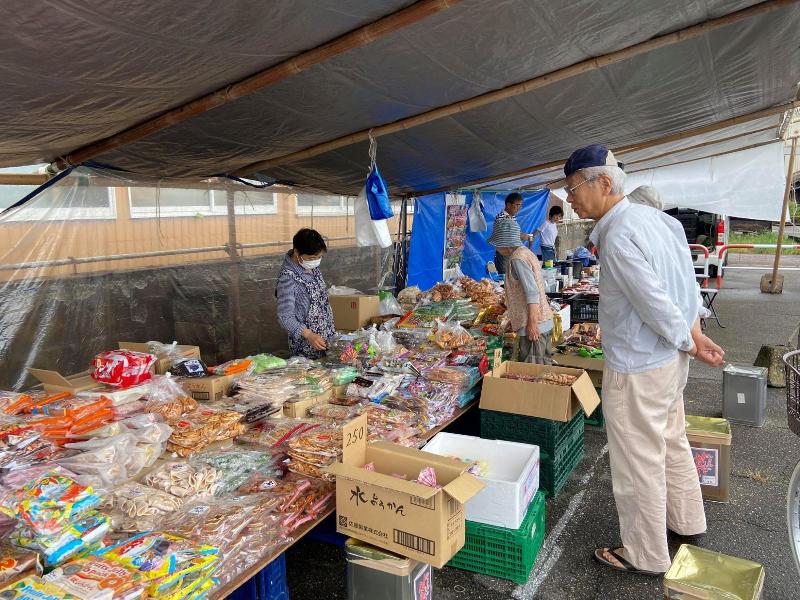 市場の様子