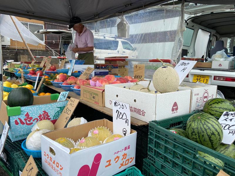 市場の様子