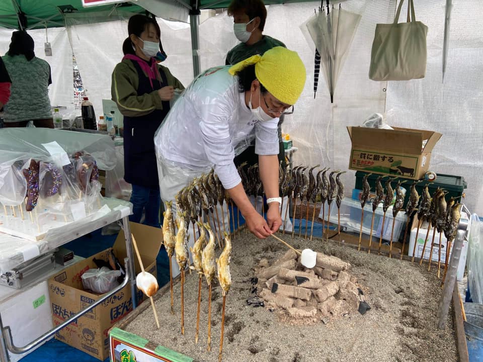 あゆの塩焼き