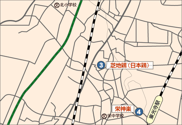 栄地域の文化財地図