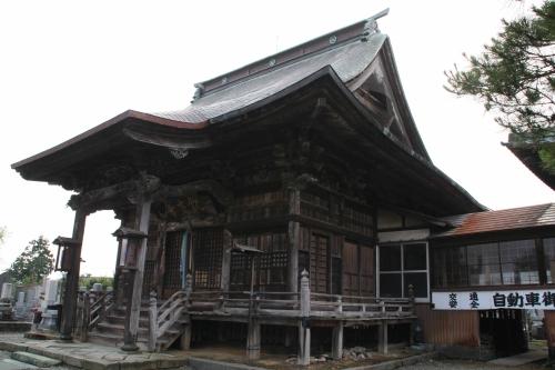 三条市指定有形文化財「来迎寺観音堂」