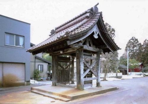 本成寺黒門 外観 東北より(田村収氏撮影)