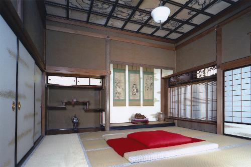 本成寺大書院 対面奥の間(南東より) (撮影:田村収氏)
