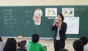 食育講話の様子