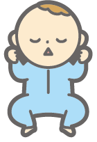 赤ちゃんのイラスト