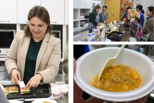 コソボ料理の振る舞い