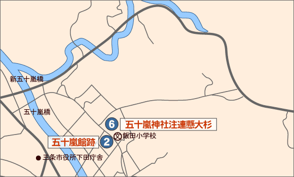 下田地域の文化財地図