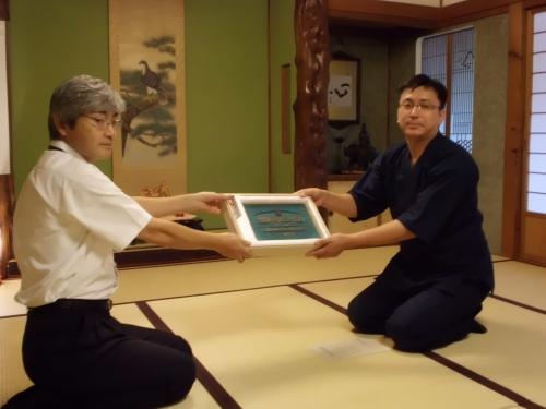 伝達の様子