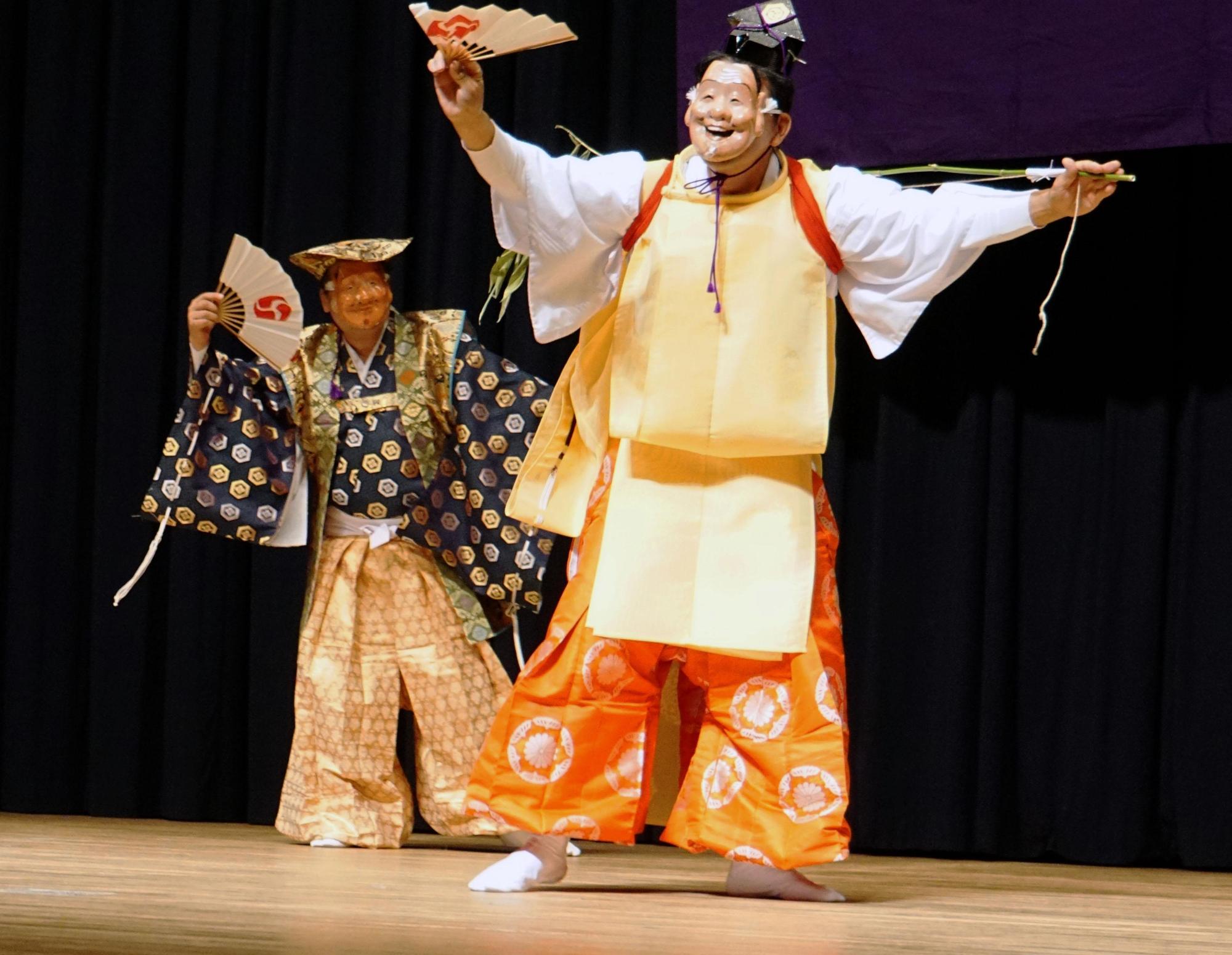 福神遊の舞 （塚野目白山神社）