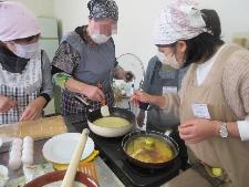 家庭料理教室の様子