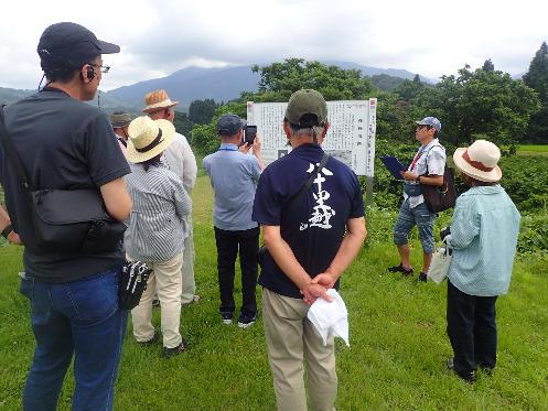 令和7年度7月 日本遺産めぐりの様子