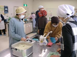 下田の郷土料理の様子です