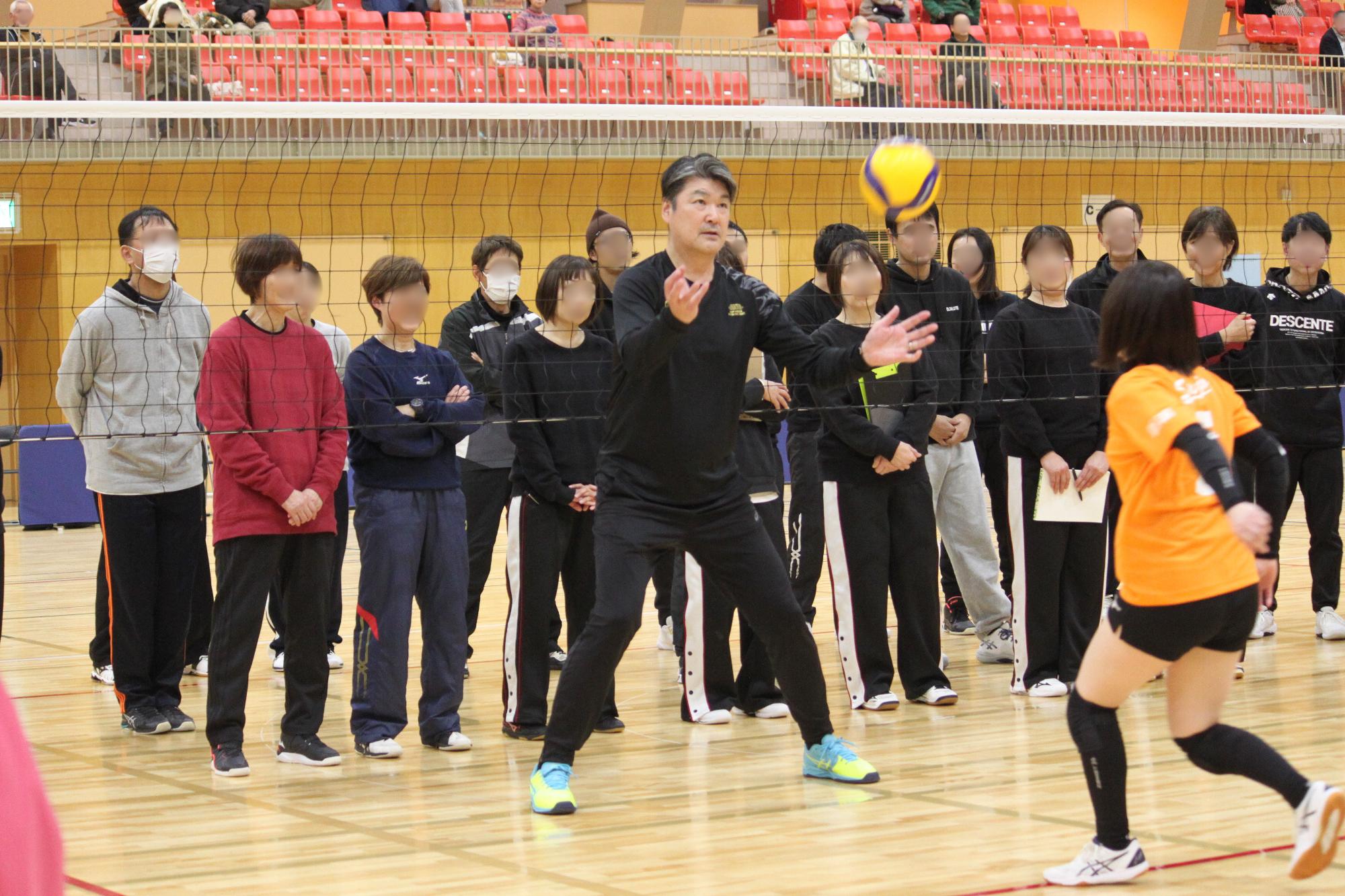 ドリーム・バレーボール in SANJO 指導者クリニック