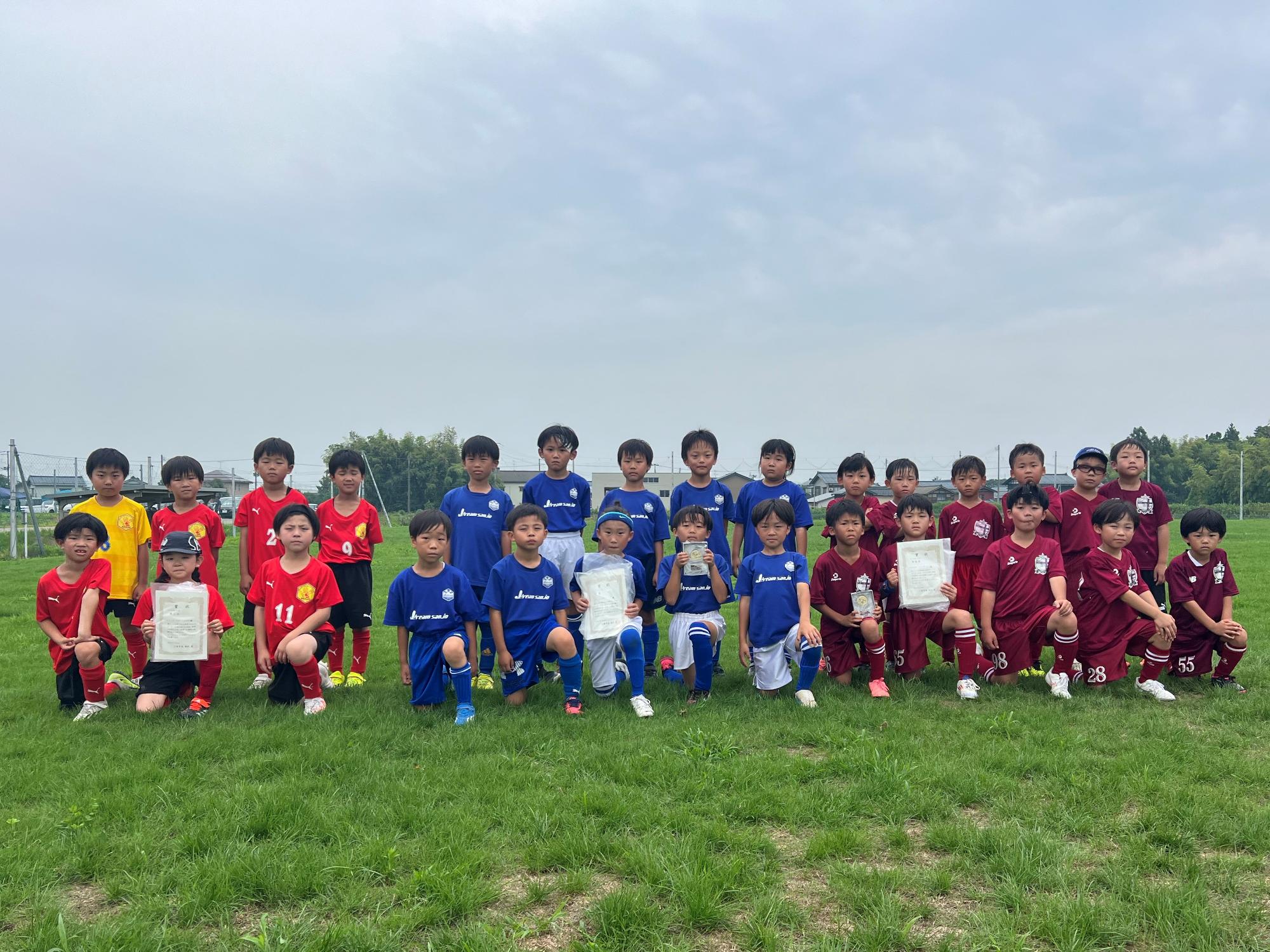 第20回三条市ジュニアサッカー大会U8