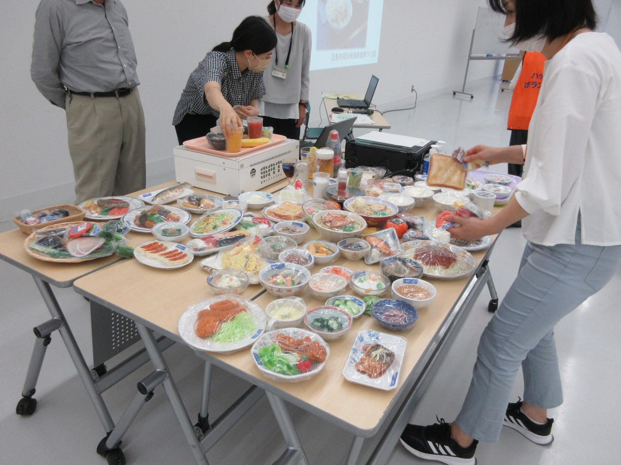 食育SATシステムの様子