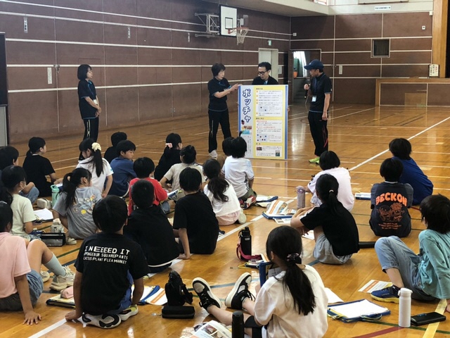 7月2日のユニバーサルスポーツ体験事業の様子