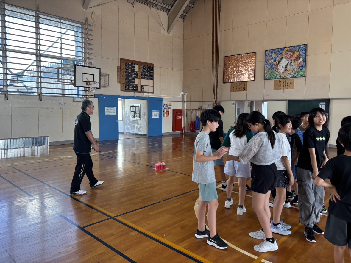7月14日のユニバーサルスポーツ体験事業の様子