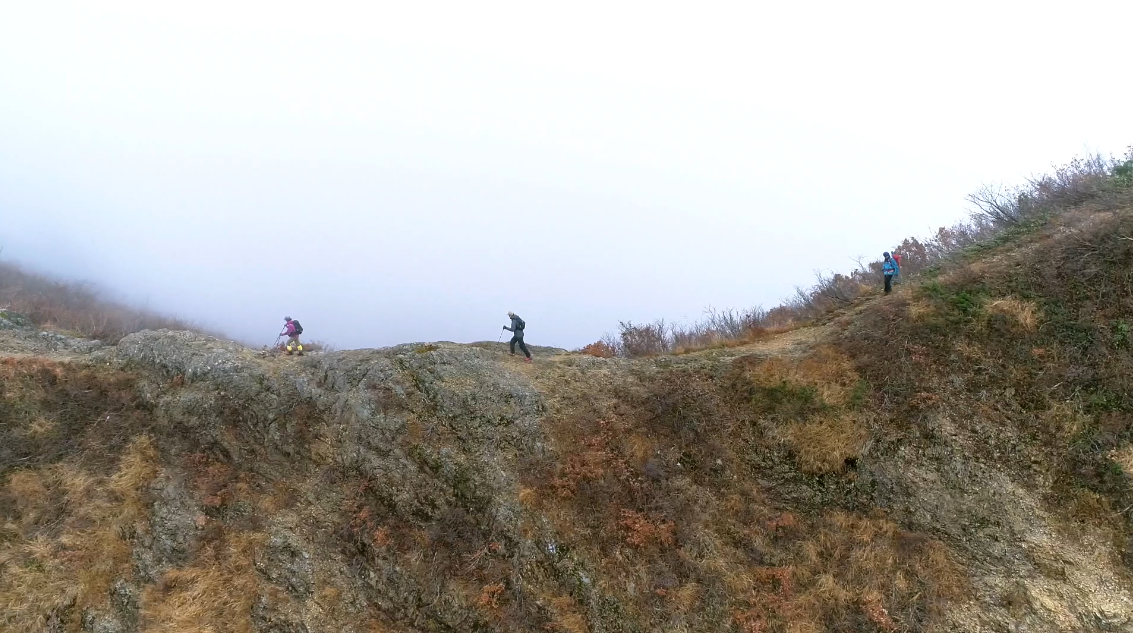 粟ヶ岳登山道