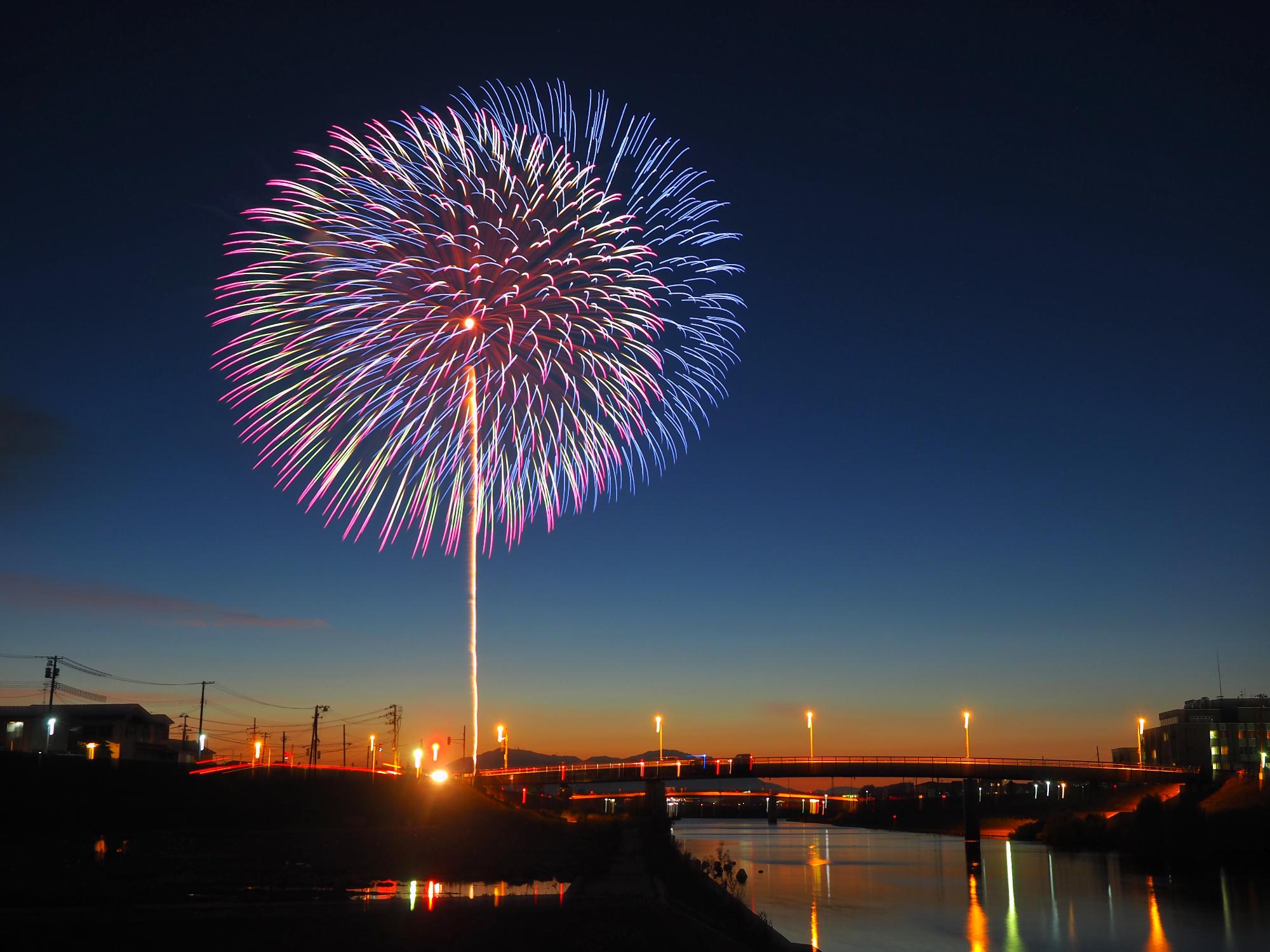 三条夏まつり花火