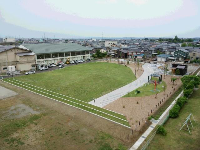 島田若草公園の全景